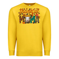 Lemon thankful mama sheep Premium Sweatshirt - RacoonDesign