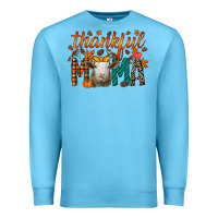 Ocean Blue thankful mama sheep Premium Sweatshirt - RacoonDesign