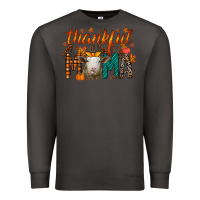 Smoke thankful mama sheep Premium Sweatshirt - RacoonDesign