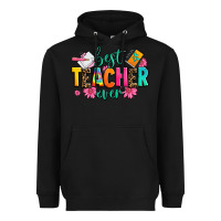Black best teacher ever Heavyweight Hoodie - Zillion Design Studio