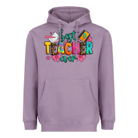 Lavender best teacher ever Heavyweight Hoodie - Zillion Design Studio