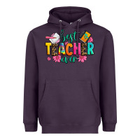 Plum best teacher ever Heavyweight Hoodie - Zillion Design Studio
