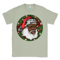 Matcha African American Santa Christmas Classic Tee - RanaPortraitStore