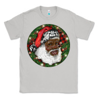 Moon Dust African American Santa Christmas Classic Tee - RanaPortraitStore