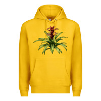 Lemon Bromeliads Premium Hoodie - LillyAllenDesigns