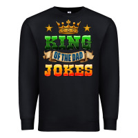 Black king of the jokes Premium Sweatshirt - HRA Design Shop