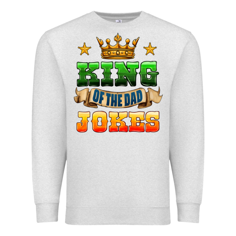 King Of The Jokes Premium Sweatshirt by HRA Design Shop | Teevron