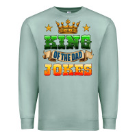 Seafoam king of the jokes Premium Sweatshirt - HRA Design Shop