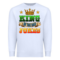 White king of the jokes Premium Sweatshirt - HRA Design Shop