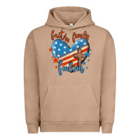 Pigment Burro faith family freedom Urban Hoodie - MaliasSmallBusiness