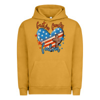 Pigment Peanut Butter faith family freedom Urban Hoodie - MaliasSmallBusiness