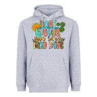 Heather Grey boat waves sun rays lake days Heavyweight Hoodie - Zillion Design Studio