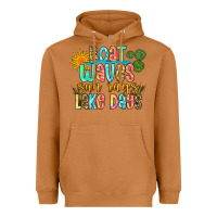Meerkat boat waves sun rays lake days Heavyweight Hoodie - Zillion Design Studio