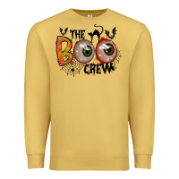 Antique Gold the boo crew Premium Sweatshirt - RacoonDesign