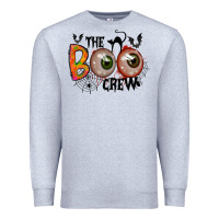 Heather Grey the boo crew Premium Sweatshirt - RacoonDesign