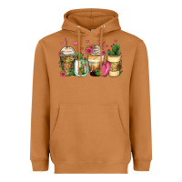 Meerkat cactus coffee cups Heavyweight Hoodie - Zillion Design Studio