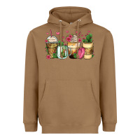 Toasted Coconut cactus coffee cups Heavyweight Hoodie - Zillion Design Studio
