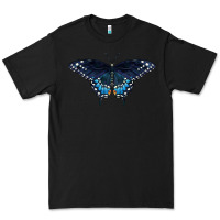 Black Black Swallowtail Butterfly Premium Tee - LillyAllenDesigns