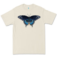 Bone Black Swallowtail Butterfly Premium Tee - LillyAllenDesigns