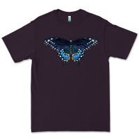 Plum Black Swallowtail Butterfly Premium Tee - LillyAllenDesigns