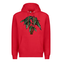 Red Amazon Elephant Ear Premium Hoodie - LillyAllenDesigns