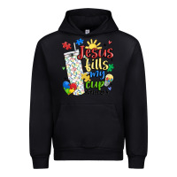 Black autism jesus fills my cup Urban Hoodie - MaliasSmallBusiness