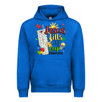 Cobalt autism jesus fills my cup Urban Hoodie - MaliasSmallBusiness