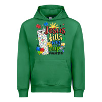 Emerald autism jesus fills my cup Urban Hoodie - MaliasSmallBusiness