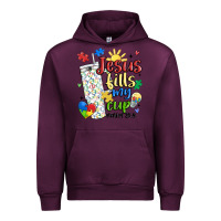 Mauve Wine autism jesus fills my cup Urban Hoodie - MaliasSmallBusiness