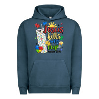 Pigment Midnight Navy autism jesus fills my cup Urban Hoodie - MaliasSmallBusiness