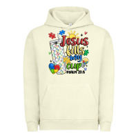 Pigment Pistachio autism jesus fills my cup Urban Hoodie - MaliasSmallBusiness