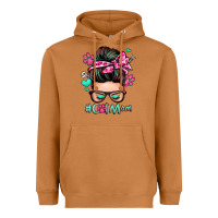 Meerkat cat mom messy bun Heavyweight Hoodie - Zillion Design Studio