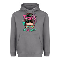 Storm cat mom messy bun Heavyweight Hoodie - Zillion Design Studio