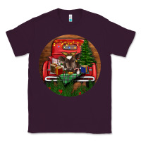 Plum Baby Cow Christmas Classic Tee - RanaPortraitStore