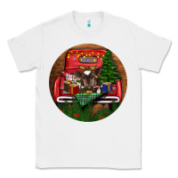 White Baby Cow Christmas Classic Tee - RanaPortraitStore