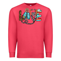 Cardinal love nurse Premium Sweatshirt - CowhideDigitalArt