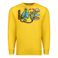 Lemon love nurse Premium Sweatshirt - CowhideDigitalArt