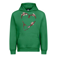 Emerald custom heart stethoscope Urban Hoodie - MaliasSmallBusiness