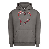 Pigment Tornado custom heart stethoscope Urban Hoodie - MaliasSmallBusiness