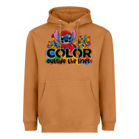 Meerkat color outside the lines autism stitch Heavyweight Hoodie - Zillion Design Studio