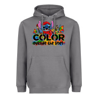 Storm color outside the lines autism stitch Heavyweight Hoodie - Zillion Design Studio