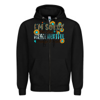 Black i'm sorry for the mean hurtful things i said Zipper Hoodie - Zillion Design Studio