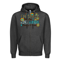 Charcoal Heather i'm sorry for the mean hurtful things i said Zipper Hoodie - Zillion Design Studio