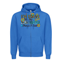 True Royal i'm sorry for the mean hurtful things i said Zipper Hoodie - Zillion Design Studio