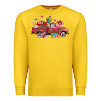 Lemon valentine's day truck photography love side view Premium Sweatshirt - FaDigitalArtStudio