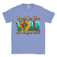 Colony Blue trust in the lord with all your heart Classic Tee - texasbilliewilder