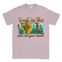 Lilac trust in the lord with all your heart Classic Tee - texasbilliewilder