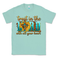 Trust In The Lord With All Your Heart Classic Tee | Teevron