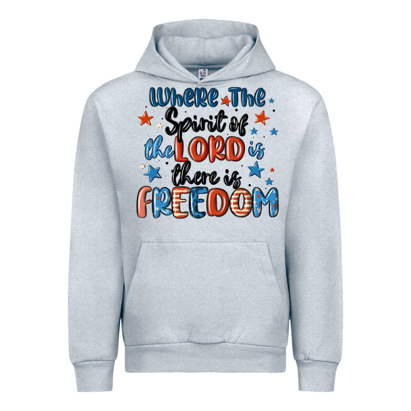 Where The Spirit Of The Lord Is There Is Freedom Urban Hoodie by MaliasSmallBusiness | Teevron