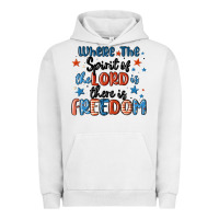 Pigment Lunar Rock where the spirit of the lord is there is freedom Urban Hoodie - MaliasSmallBusiness